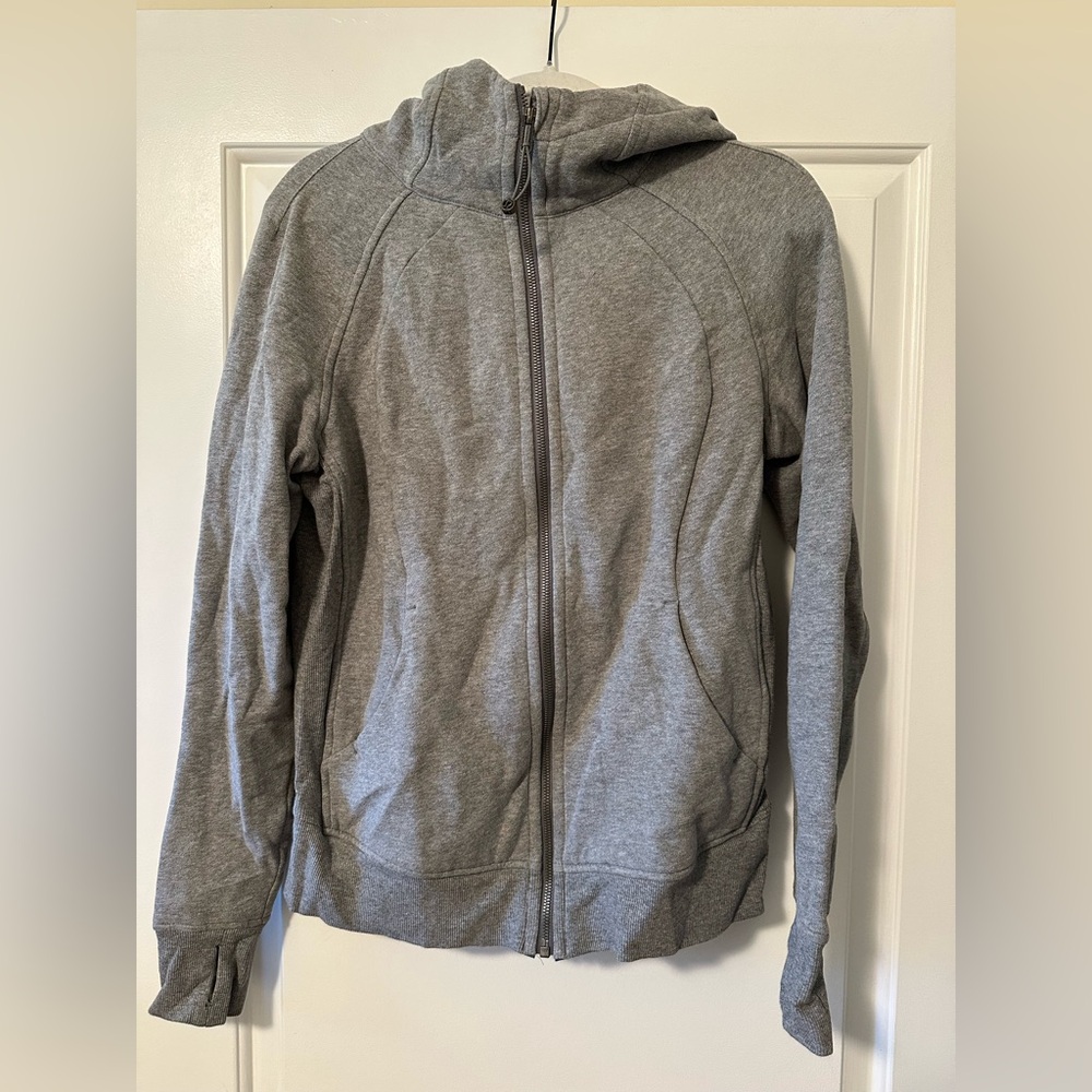 Lululemon Scuba Full-Zip Hoodie Gray